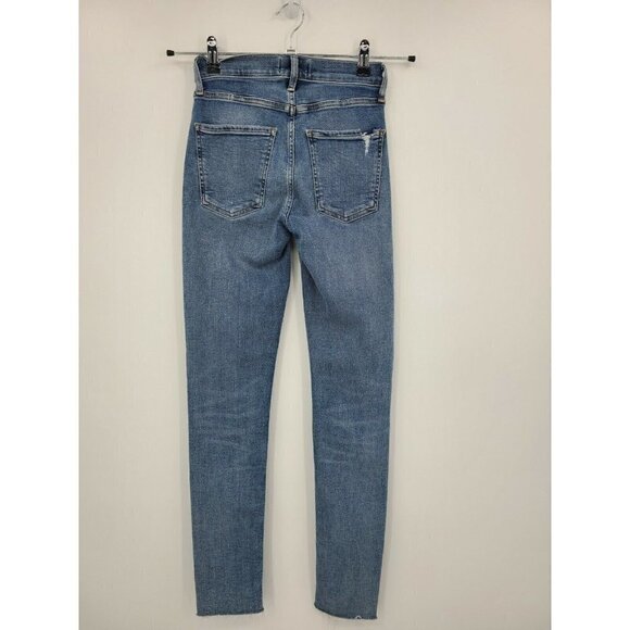 NWOT Agolde Sophie Mid Rise Ankle Jeans Womens 25 - Picture 4 of 8